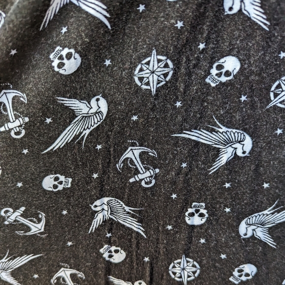 Torrid sleeveless nautical themed dress - Picture 2 of 5